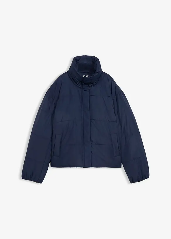 Pro&scaron;&iacute;van&aacute; bunda se stoj&aacute;čkem, bonprix