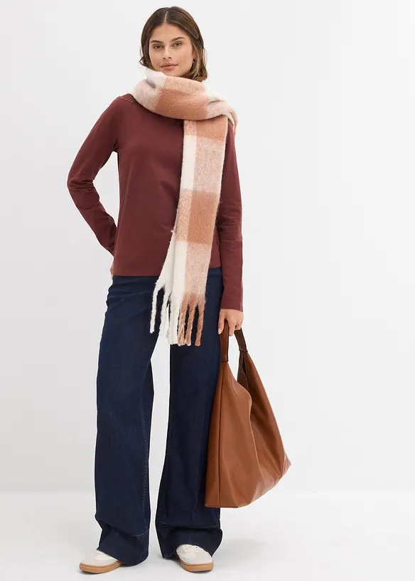 Přil&eacute;hav&eacute; triko s dlouh&yacute;m ruk&aacute;vem, bonprix