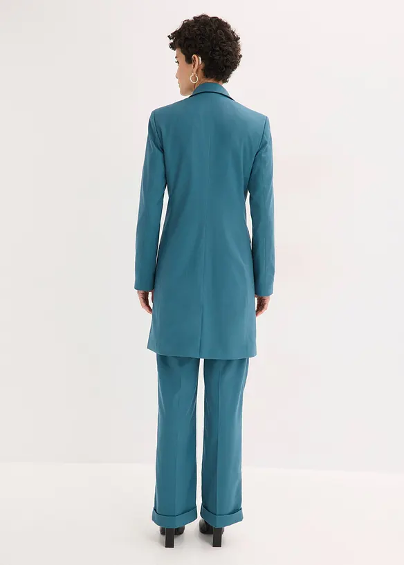 Dlouh&yacute; blejzr s v&yacute;střihem do V, dlouh&yacute; ruk&aacute;v, bonprix