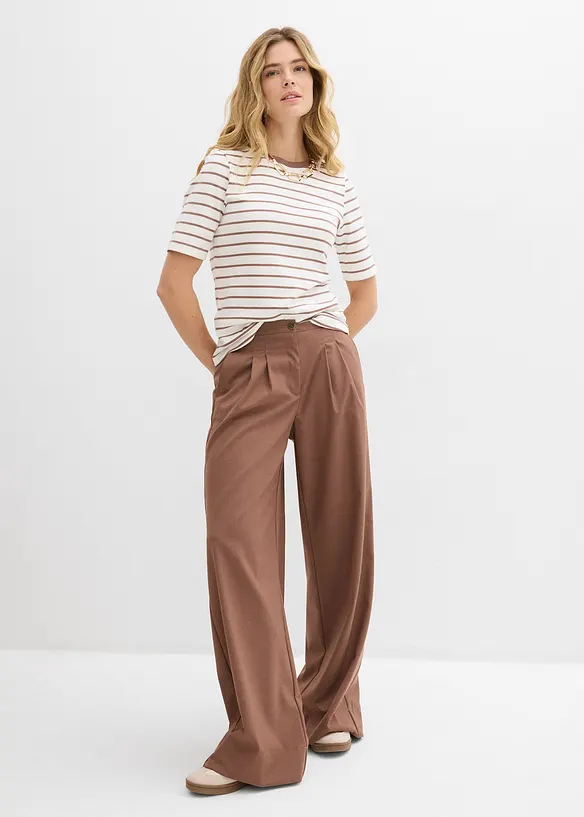 Tričko z čist&eacute; těžk&eacute; organick&eacute; bavlny, bonprix