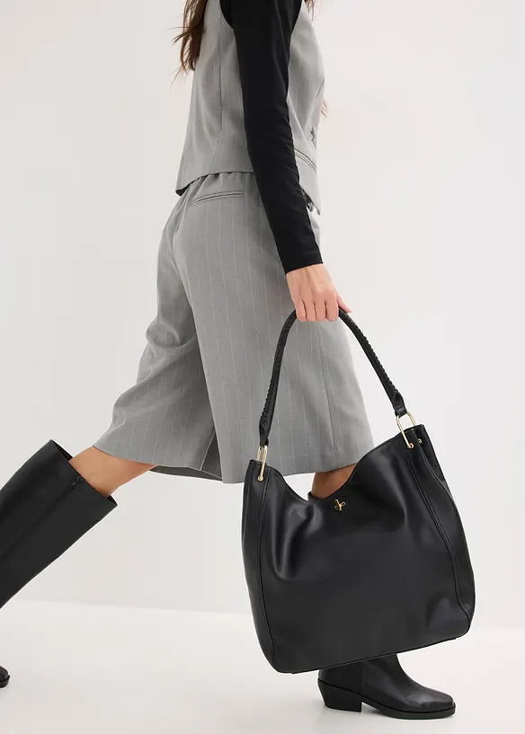 Kabelka přes rameno, s ozdobn&yacute;m detailem na popruhu, bonprix