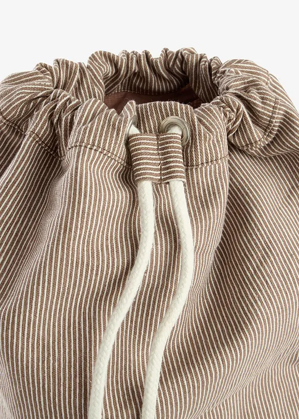 Pl&aacute;těn&yacute; batoh s pruhy, bonprix