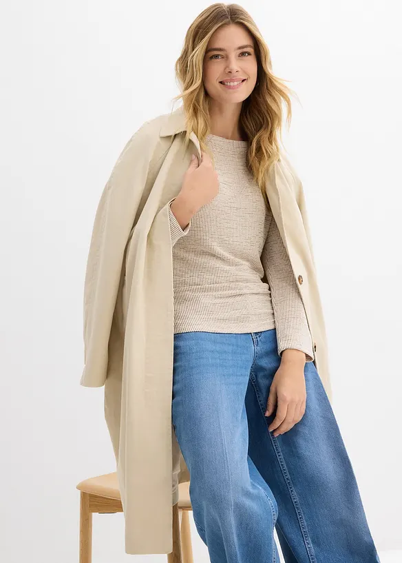 Tričko z měkk&eacute; visk&oacute;zov&eacute; směsi, bonprix