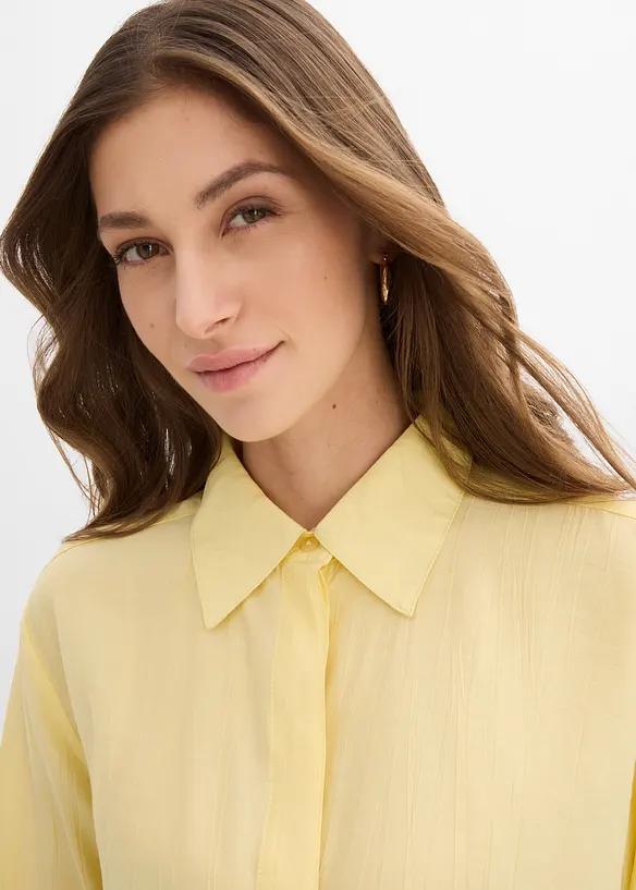 Ko&scaron;ilov&aacute; halenka ze spl&yacute;vav&eacute; visk&oacute;zov&eacute; směsi, bonprix