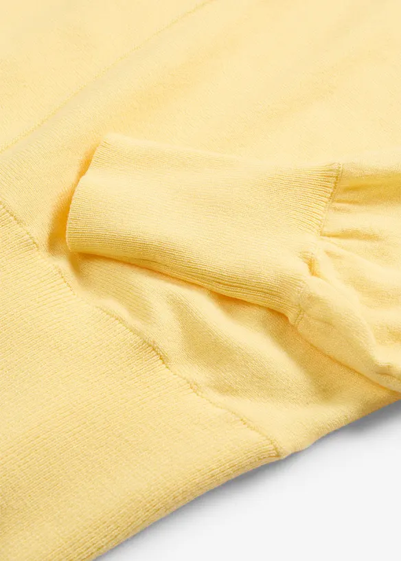 Svetr s netop&yacute;ř&iacute;mi ruk&aacute;vy, bonprix