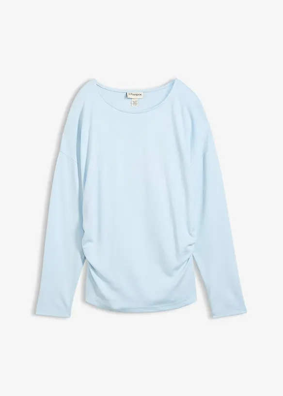 Tričko s dlouh&yacute;m ruk&aacute;vem, z pohodln&eacute;ho Punto di Roma, bonprix