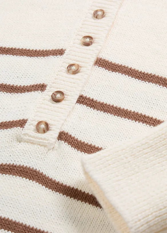 Svetr z čist&eacute; bavlny, bonprix