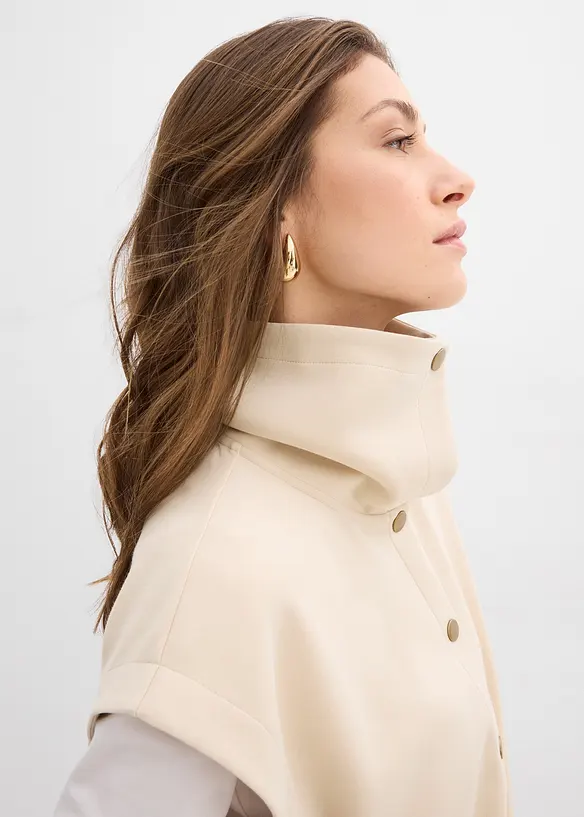 Vesta z pohodln&eacute;ho materi&aacute;lu scuba, bonprix