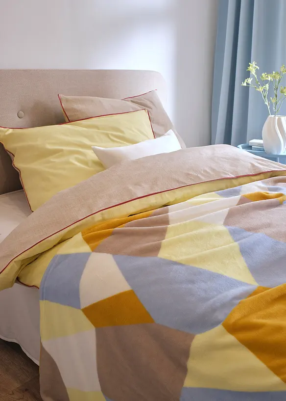 Oboustrann&eacute; povlečen&iacute; z linonu, bonprix