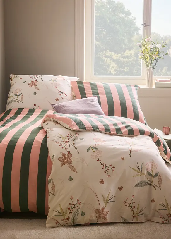 Oboustrann&eacute; povlečen&iacute; z linonu, bonprix