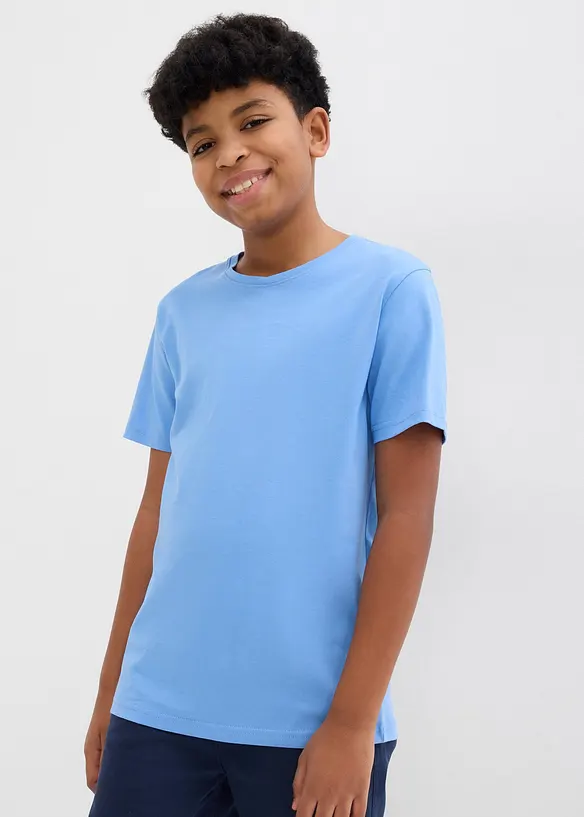 Tričko s organickou bavlnou (3 ks v balen&iacute;), bonprix