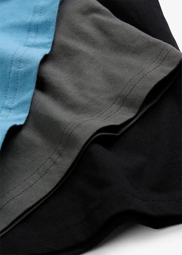 Tričko s organickou bavlnou (3 ks v balen&iacute;), bonprix