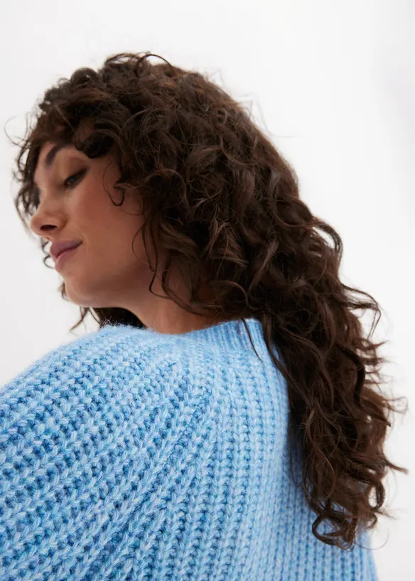 Oversized pleten&yacute; kab&aacute;tek, bonprix