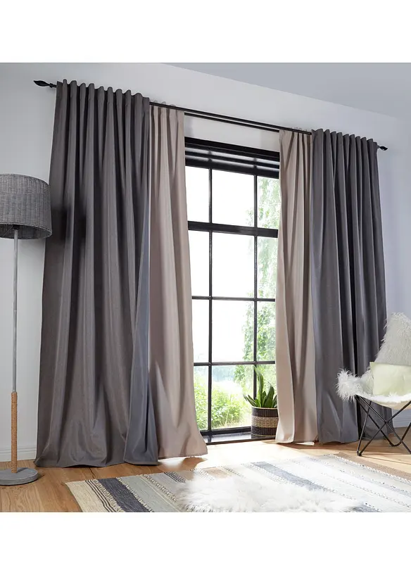 Termo z&aacute;věs se zadn&iacute; stranou z měkk&eacute;ho fl&iacute;su, tak&eacute; v extra d&eacute;lce (1 ks v balen&iacute;), bonprix