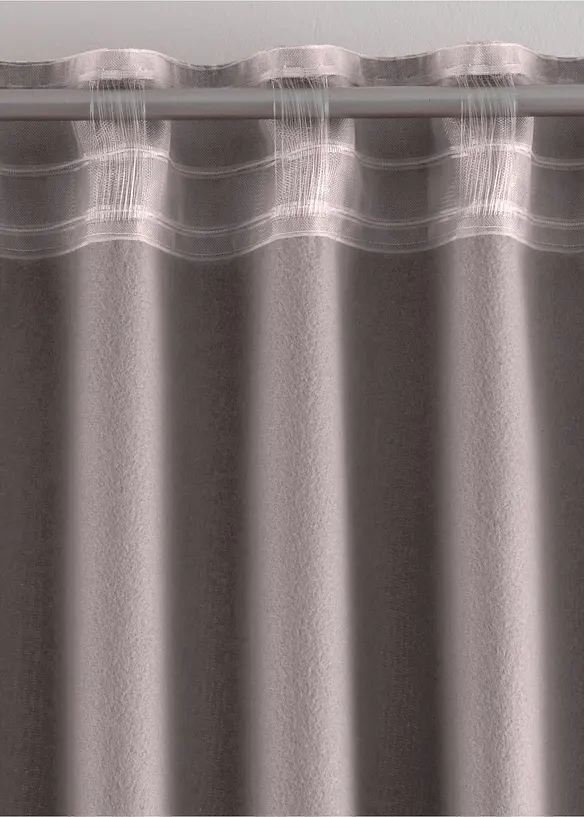 Termo z&aacute;věs se zadn&iacute; stranou z měkk&eacute;ho fl&iacute;su, tak&eacute; v extra d&eacute;lce (1 ks v balen&iacute;), bonprix