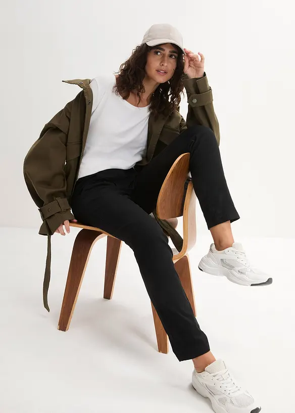 Strečov&eacute; chino kalhoty, bonprix