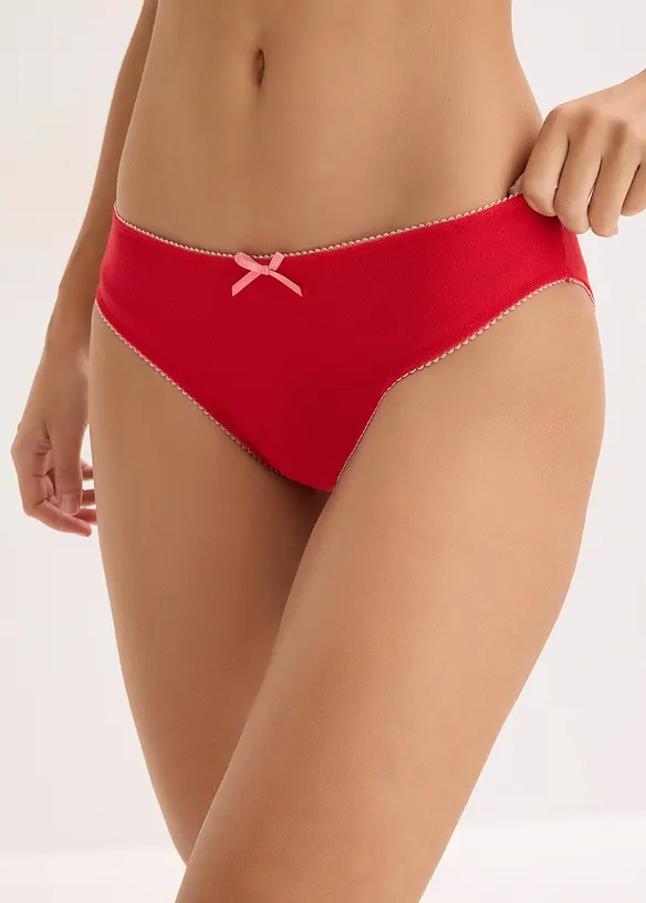 Kalhotky s ažurov&yacute;m vzhledem (5 ks v balen&iacute;), bonprix