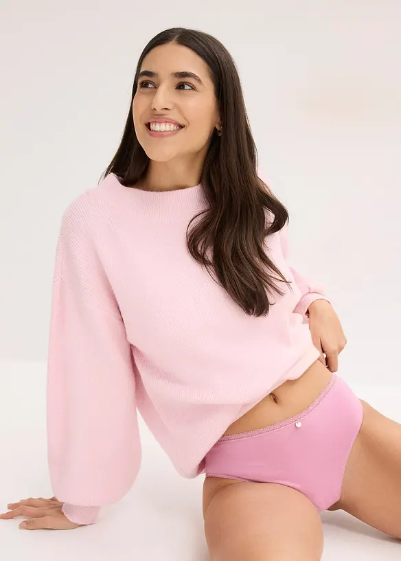 Maxikalhotky s krajkou (4 ks v balen&iacute;), bonprix