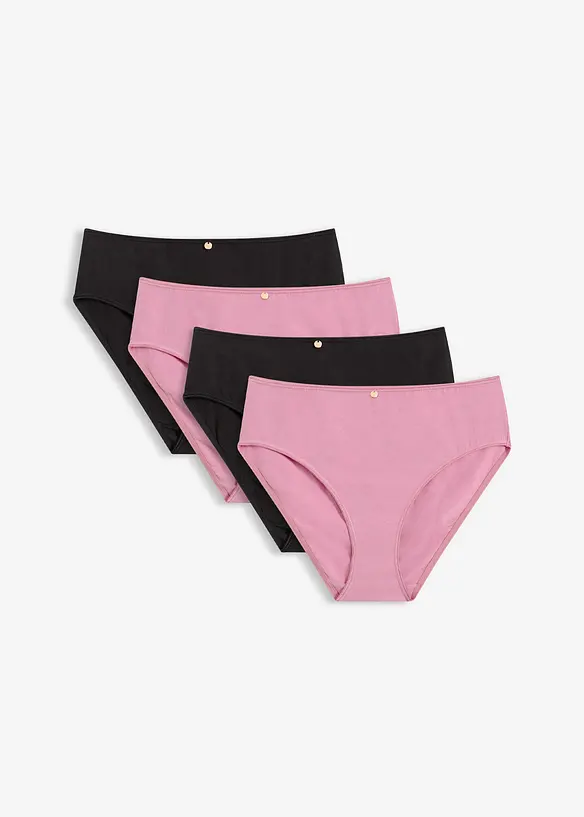 Maxikalhotky s krajkou (4 ks v balen&iacute;), bonprix