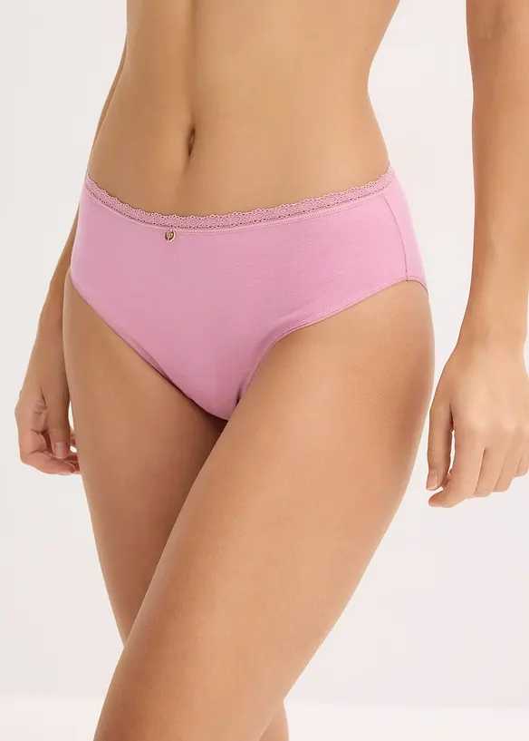 Maxikalhotky s krajkou (4 ks v balen&iacute;), bonprix