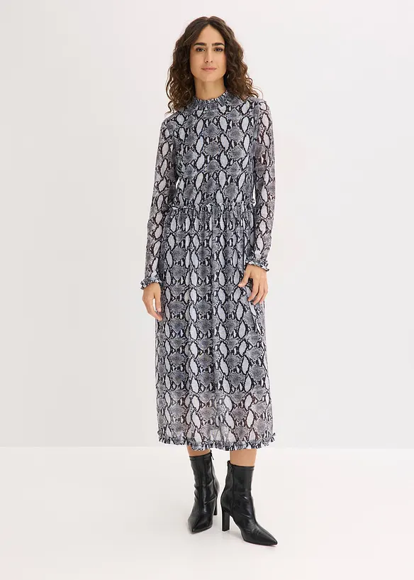 Midi &scaron;aty z jemn&eacute; s&iacute;ťoviny, bonprix