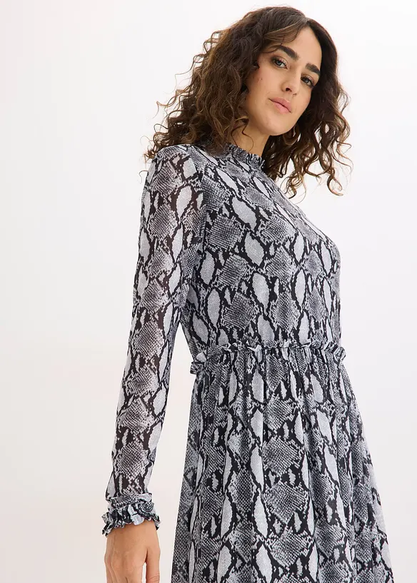 Midi &scaron;aty z jemn&eacute; s&iacute;ťoviny, bonprix