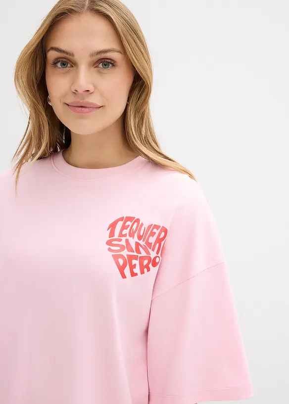 Boxy triko z těžk&eacute; bavlny, bonprix