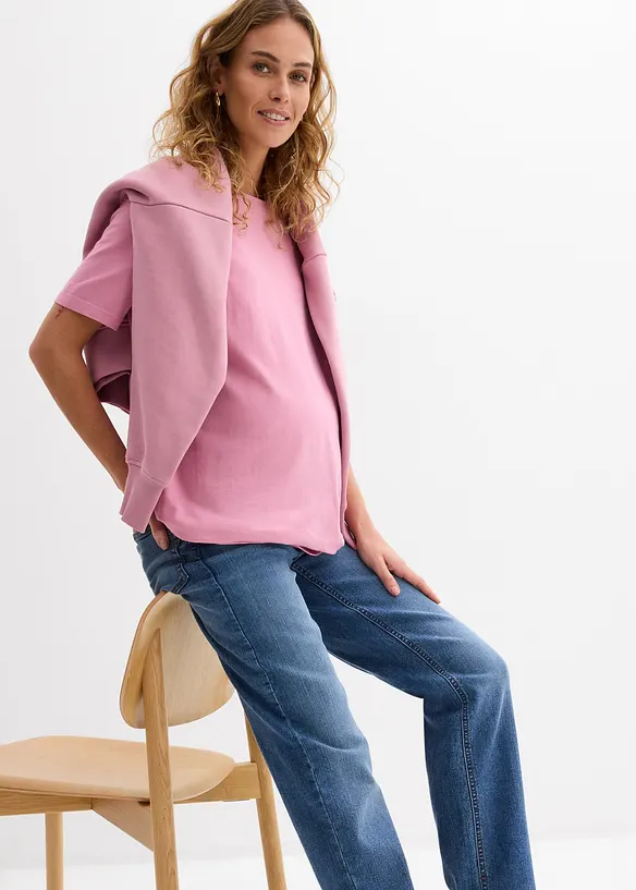 Těhotensk&eacute; dž&iacute;ny 2 v 1, pro těhotenstv&iacute; i obdob&iacute; po porodu, Loose Fit, bonprix