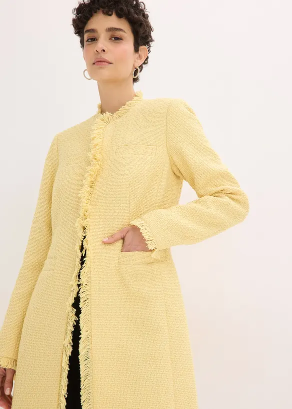 Dlouh&yacute; blejzr z bukl&eacute;, bonprix