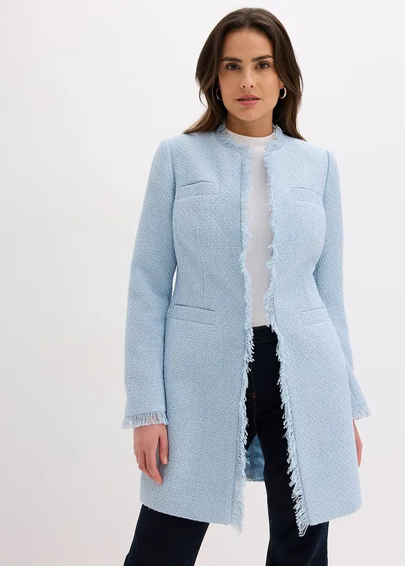 Dlouh&yacute; blejzr z bukl&eacute;, bonprix