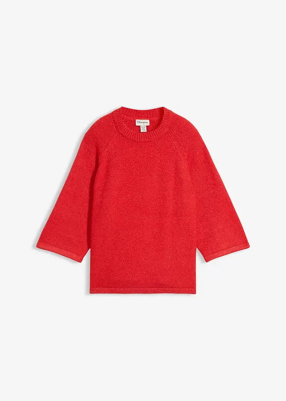 Oversize pleten&eacute; tričko, bonprix