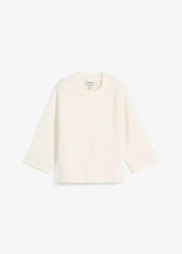 Oversize pleten&eacute; tričko, bonprix