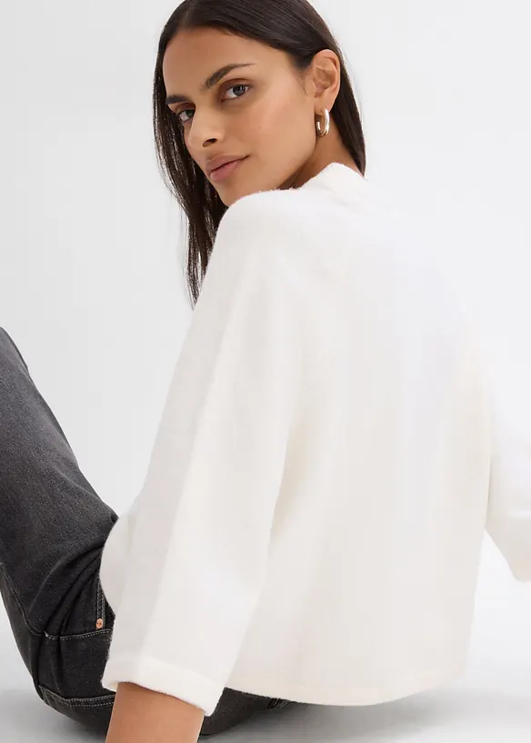 Oversize pleten&eacute; tričko, bonprix