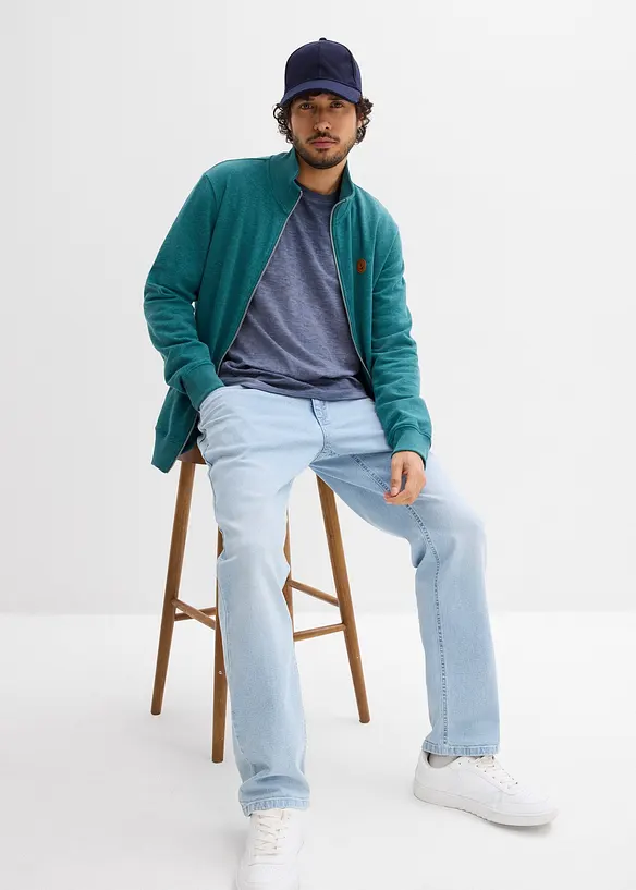 Triko s dlouh&yacute;m ruk&aacute;vem, z organick&eacute; bavlny (2 ks v balen&iacute;), bonprix