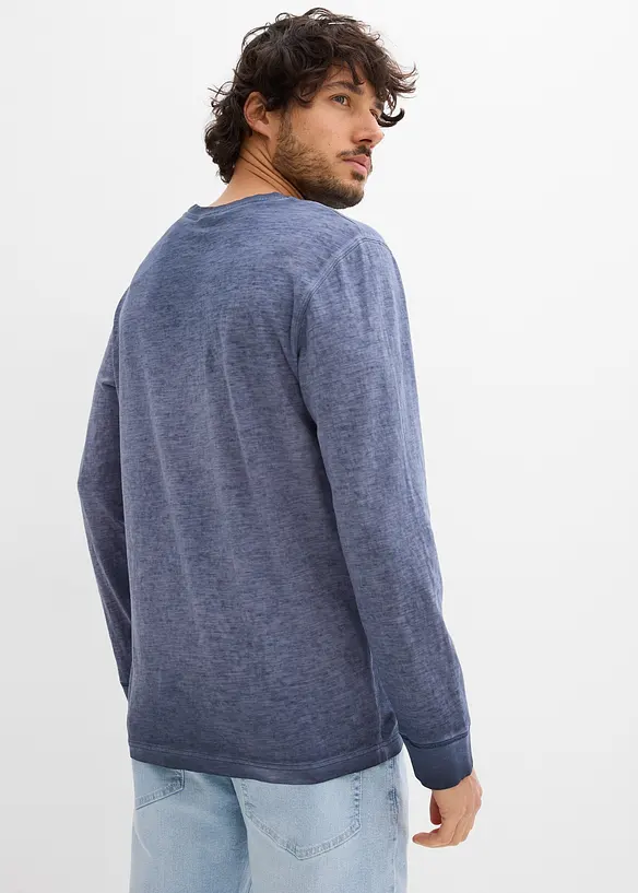 Triko s dlouh&yacute;m ruk&aacute;vem, z organick&eacute; bavlny (2 ks v balen&iacute;), bonprix