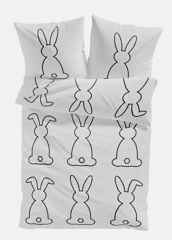 Povlečen&iacute; z bavlněn&eacute; směsi, bonprix