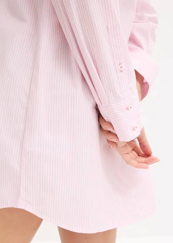 Tkan&aacute; oversize nočn&iacute; ko&scaron;ile z čist&eacute; bavlny, bonprix