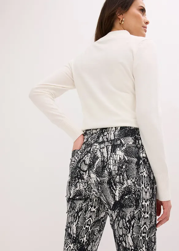 Strečov&eacute; kalhoty, bonprix