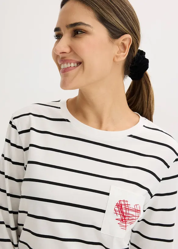 Pyžamo z čist&eacute; bavlny, bonprix