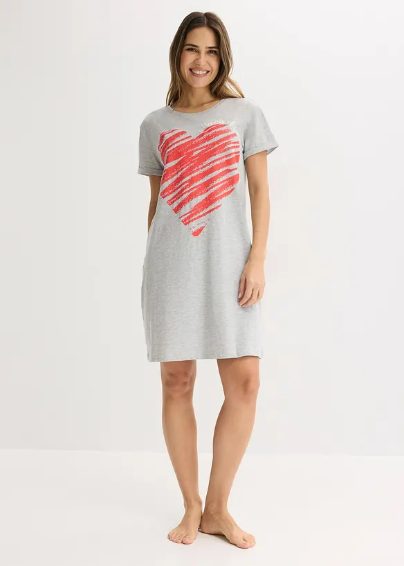 Nočn&iacute; ko&scaron;ile (2 ks v balen&iacute;) z čist&eacute; bavlny, bonprix