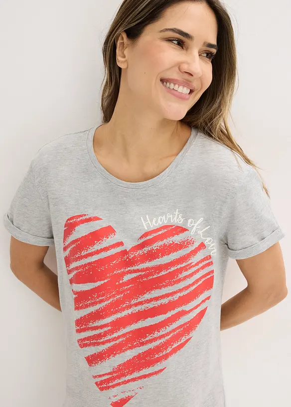 Nočn&iacute; ko&scaron;ile (2 ks v balen&iacute;) z čist&eacute; bavlny, bonprix