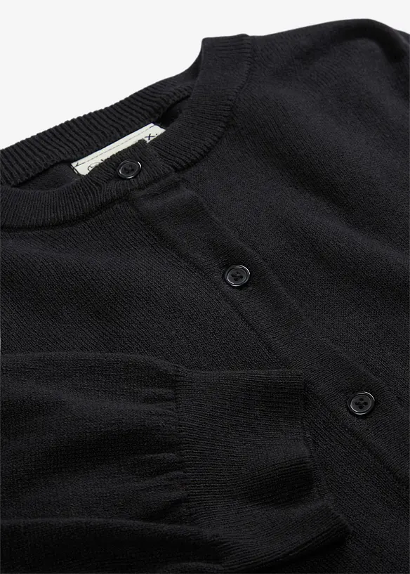 Pleten&yacute; kab&aacute;tek s pod&iacute;lem hedv&aacute;b&iacute;, bonprix