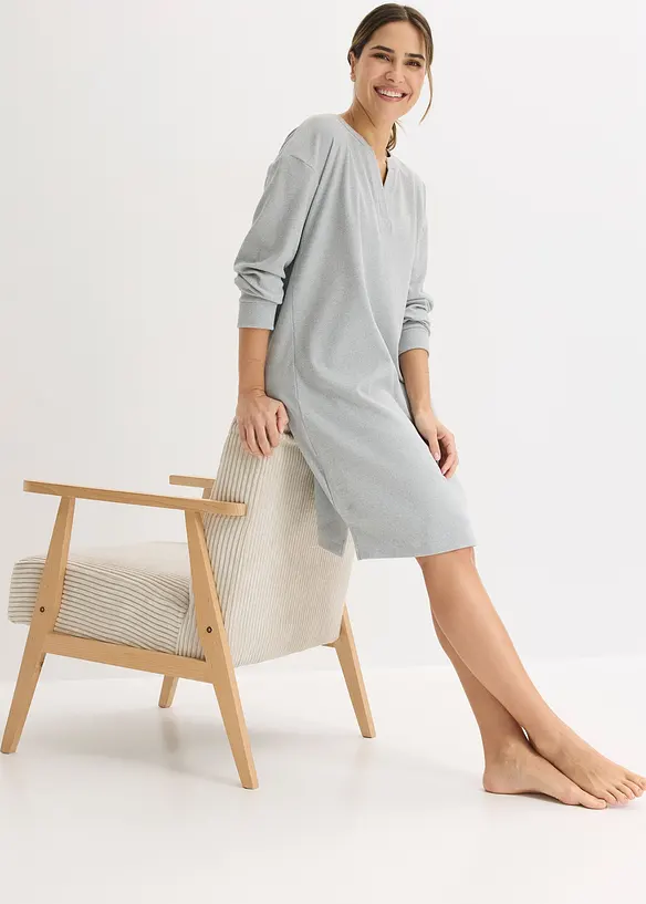 &Scaron;aty na doma z měkk&eacute;ho žebrovan&eacute;ho materi&aacute;lu, bonprix