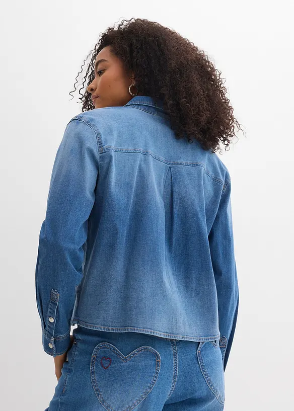 Dž&iacute;nov&aacute; ko&scaron;ile s organickou bavlnou, bonprix