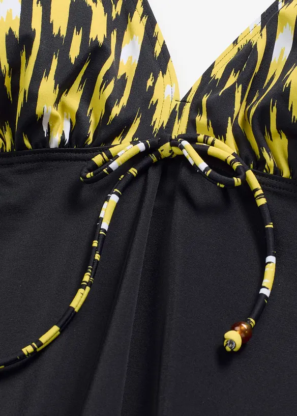 Tankiny se &scaron;irok&yacute;mi ram&iacute;nky (2d&iacute;ln&aacute; souprava), bonprix