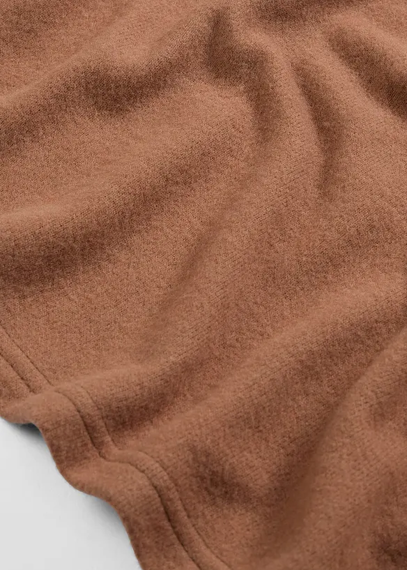 Triko s dlouh&yacute;m ruk&aacute;vem, z měkk&eacute; visk&oacute;zov&eacute; směsi, bonprix