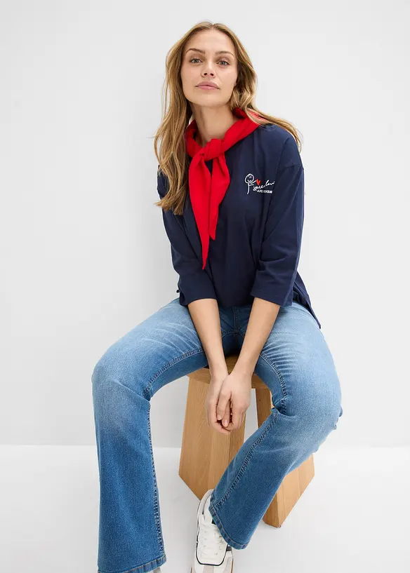 Boxy tričko z čist&eacute; bavlny, bonprix