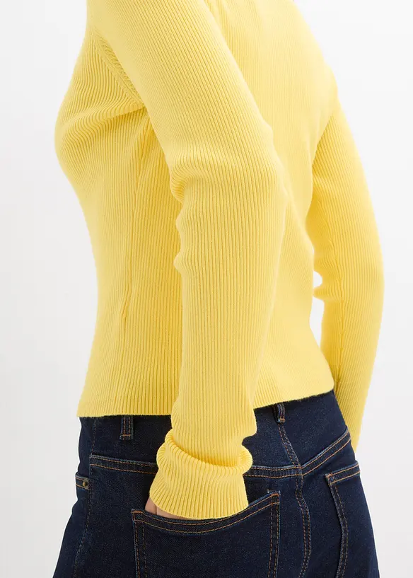 Kab&aacute;tek z jemn&eacute; pleteniny z měkk&eacute; visk&oacute;zov&eacute; směsi, bonprix