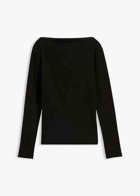 Přil&eacute;hav&eacute; žebrovan&eacute; triko, bonprix