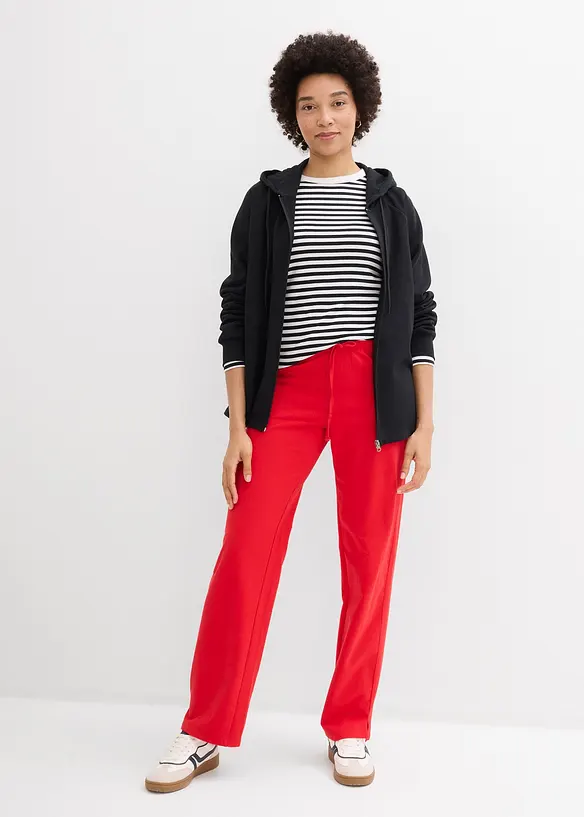 Tepl&aacute;kov&eacute; kalhoty z čist&eacute; organick&eacute; bavlny, bonprix